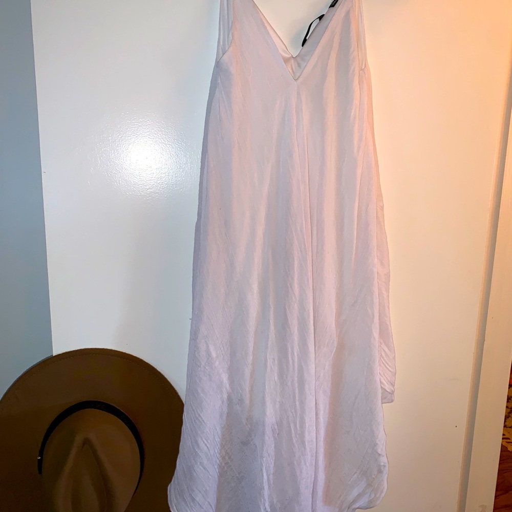 SOLD: Boutique White Shift Dress